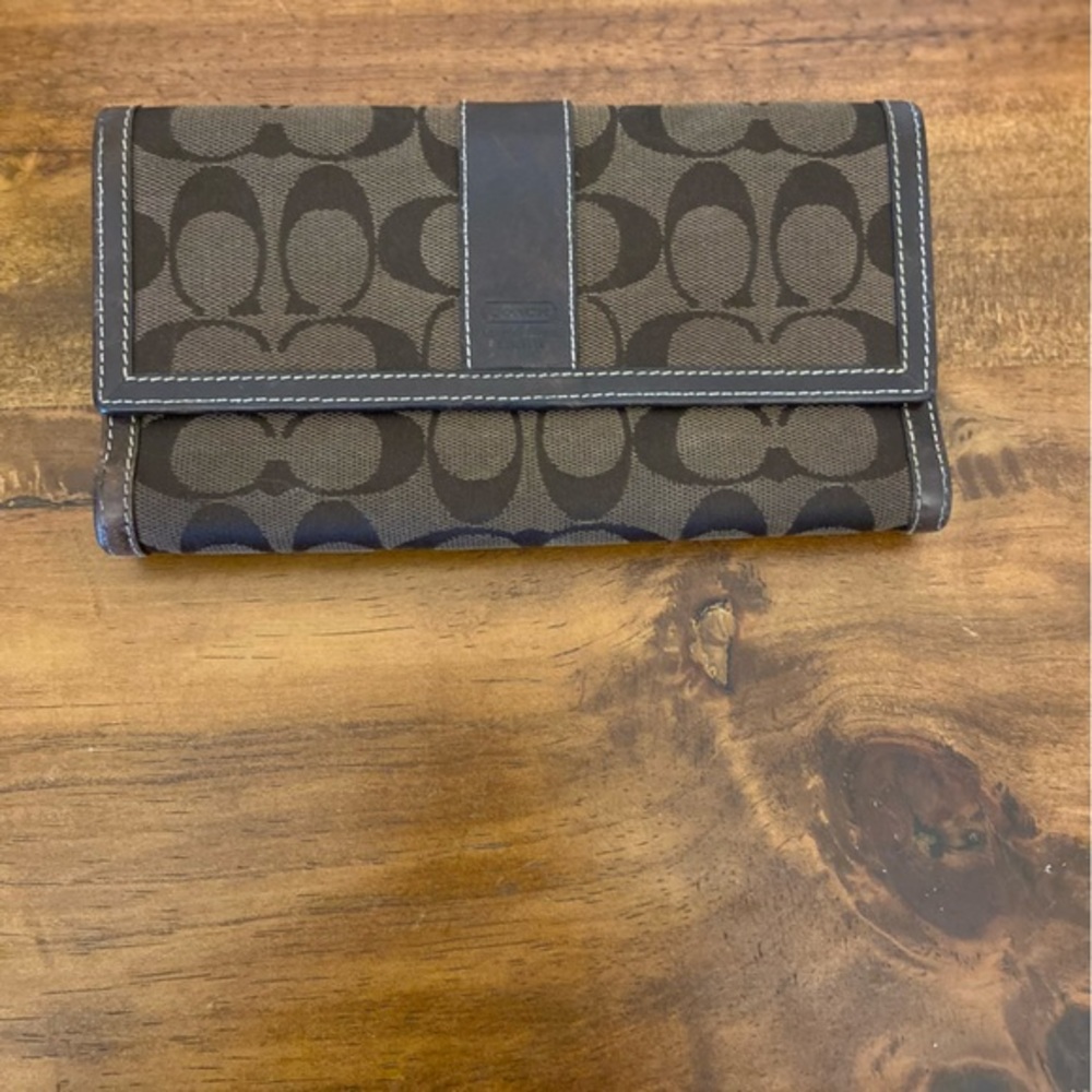 Brown Coach Wallet
